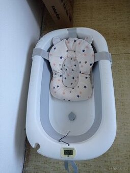 Skládací vanička na nožičkách s měřením teploty