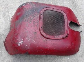 Krycí plech nohou, revma plech Jawa kývačka