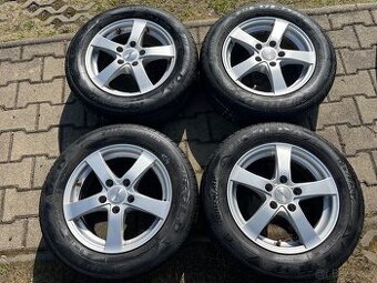 4x alu disky 5x112 R15, letní pneu