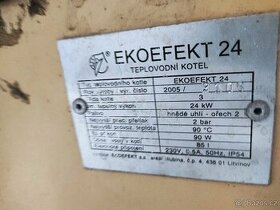 Teplovodní kotel - EKO EFEKT 24 automat - 1