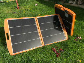 Solární panel dvojitý přenosný 12V