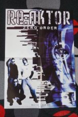 Prodám úplně nový plakát kapely Re:Aktor k albu Zero Order
