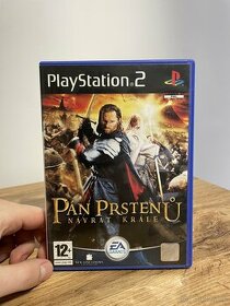 PlayStation 2 Pán prstenů návrat krále / hra / ps2