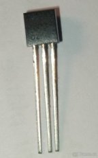 LM35DZ - Teplotní sensor Analogový, 0..100°C, TO-92