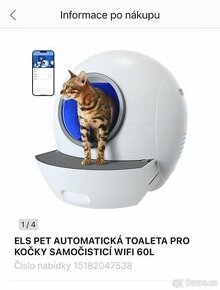 Automaticky záchod pro kočky