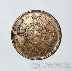 ANNOMM mince 10,-Kč 2000