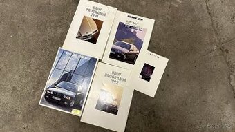 Staré katalogy BMW 1991 - 1993, E36, E34, E32, E30 a podobné