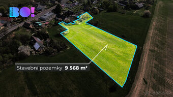 Prodej stavebních pozemků pro bydlení, 9 685 m², Malé Heralt
