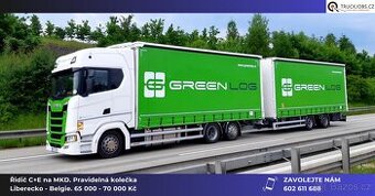 Nabídka práce pro řidiče C+E. Pravidelná kolečka