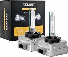 D3S HID Žárovky 6000K Diamantová bílá 35W 12V