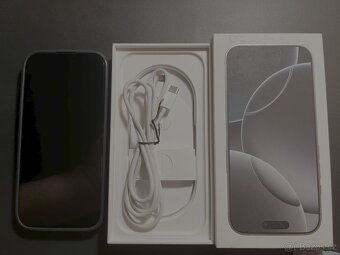 iPhone 16 Pro 256 Gb - Zánovní - TOP stav - Záruka