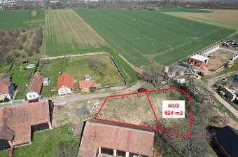 Prodej stavebního pozemku 624 m2