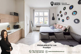 Pronájem bytu 1+kk, 33 m², Prostějov, ul. Krokova