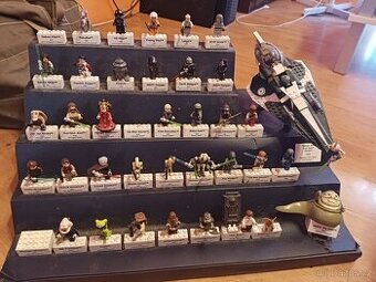 Lego star wars vitrína bez krytu