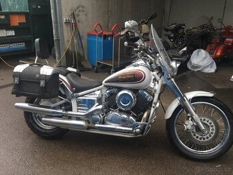 Yamaha XVS 650 Drag Star,Servisní knížka,krásné chromy