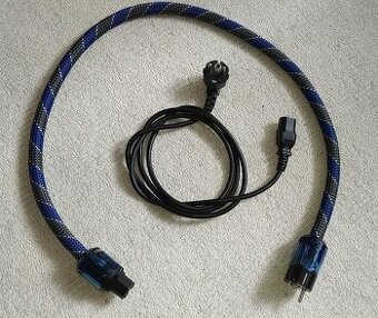 HiFi síťový kabel 1m