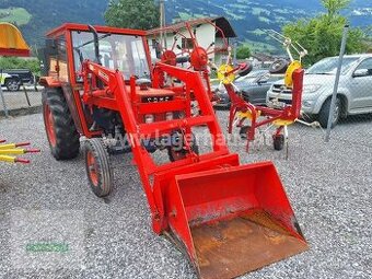 Traktor Same s čelním nakladačem