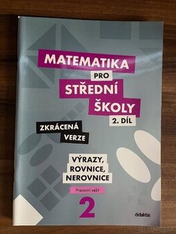 Matematika pro SŠ - 2. díl