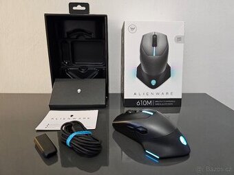 BEZDRÁTOVÁ HERNÍ MYŠ ALIENWARE AW610 ČERNÁ