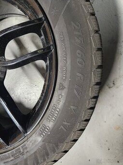 Zimni pneu + alu kola R17