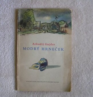 Modrý hrneček