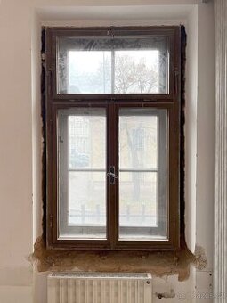 Špaletová dřevěná okna 150x100x23