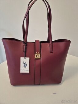 U.S.Polo Assn. kabelka Winterberry Shopping Burgundy