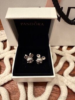 Přívěsek Mickey a Minnie LIMITOVANÁ EDICE Pandora