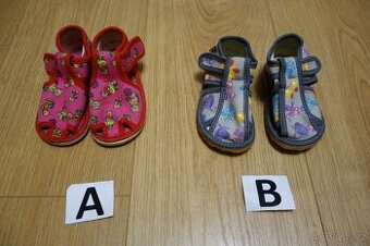 Dětské bačkory, vel. 20