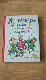 Kniha Nejkrásnější česká říkadla, písničky a rozpočítadla