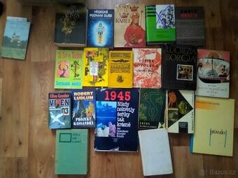 Knihy starší, které jsou opotřebované i novější
