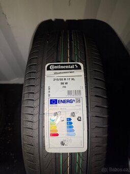 Prodám nové 2x letní pneu 215/55R17 98W Continental  Ultra