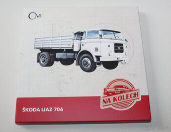 Stříbrná mince Na kolech - nákladní automobil Škoda LIAZ 706