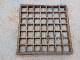 ocelová mříž 30/30 cm