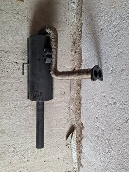 Sportovní výfuk na Škoda 105,120,125,130 Rapid