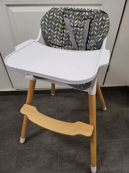 jídelní židlička, bukové dřevo