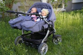 Kočárek pro dvojčata - Teutonia