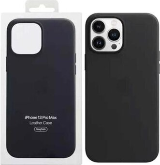 Apple MagSafe originální kožený kryt pro iPhone 13 PRO MAX