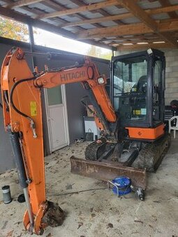 Minibagr bagr Hitachi zaxis zx33u ne kubota.bobcat.jcb.cat