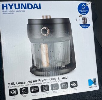 Horkovzdušná fritéza  Hyundai glass pot Air fryet