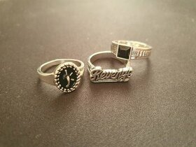 Prsteny sada nebo i jednotlivě -  nové