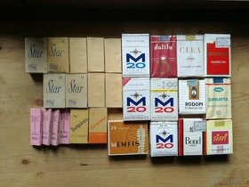 České sběratelské cigarety