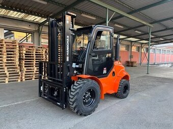 Terénní vysokozdvižný vozík, 3500kg, Kubota, Diesel