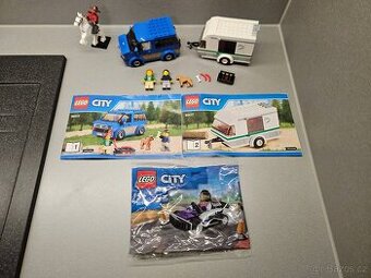 LEGO CITY 60117 Van & Caravan + bonus 30589
