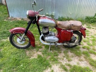 Jawa 350 / 354 kývačka r.v. 1956 s doklady