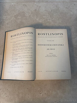 Kniha Systematická botanika I - Dr.F.A. Novák 1930 - 1