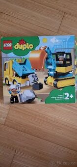 Lego Duplo Naklaďák a pásový bagr