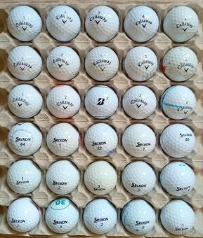 Hrané golfové míčky 60-100ks (A)