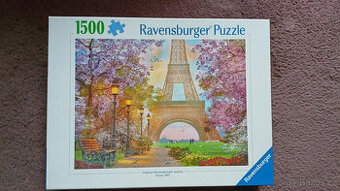 Scenérie Paříže, 1500 dílků, Ravensburger puzzle