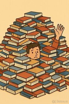 Sháním větší množství knih pro osadní knihovnu – za odvoz 📚
